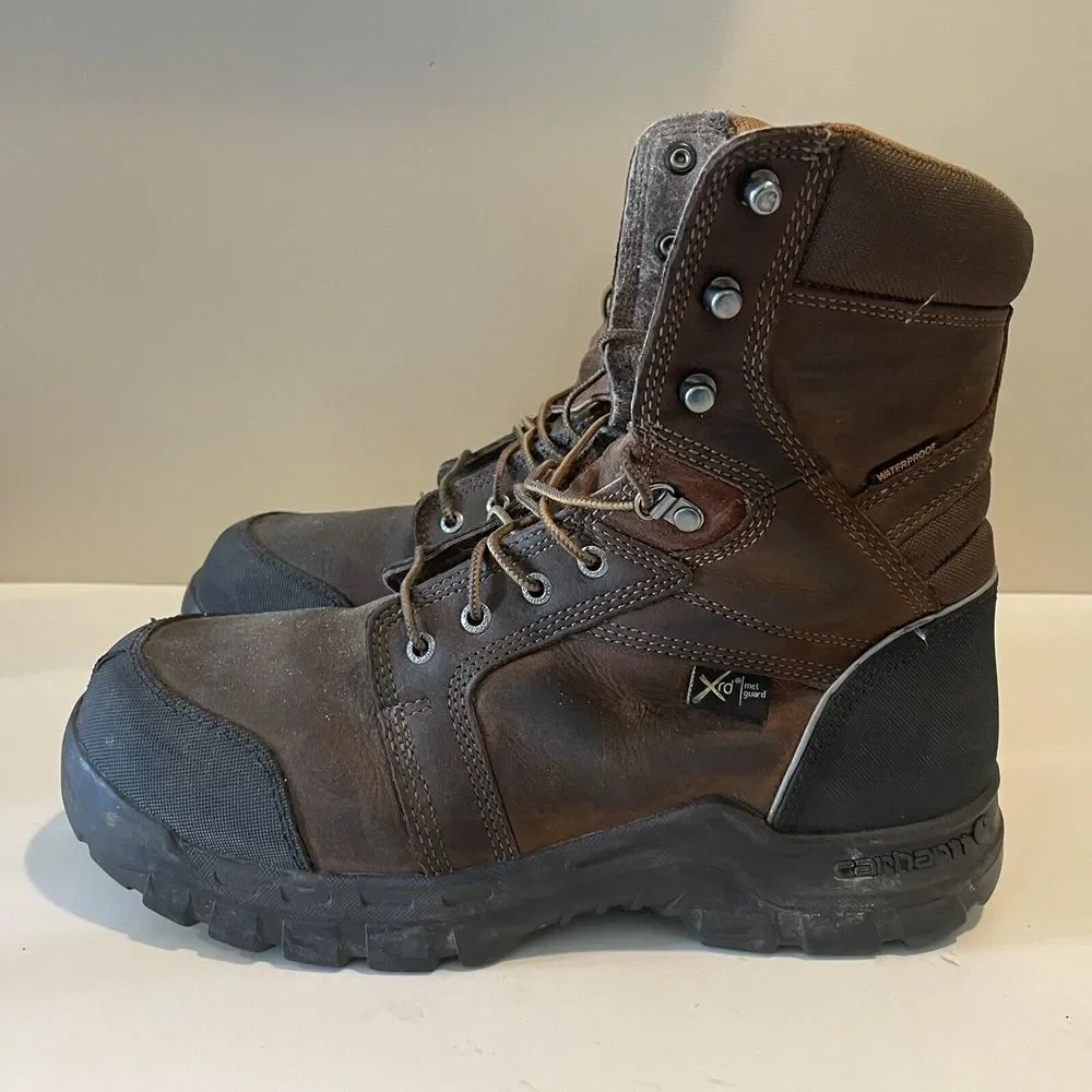 Carhartt Boots‎ 8 inch Energy Waterproof Composite Toe CMF8720 Size Mens 11.5